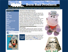Tablet Screenshot of bornrailproducts.com